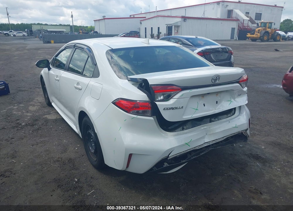 2020 TOYOTA COROLLA LE VIN: JTDEPRAE9LJ096631