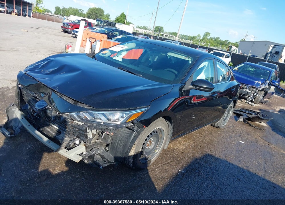 2021 NISSAN SENTRA S XTRONIC CVT VIN: 3N1AB8BV1MY263635