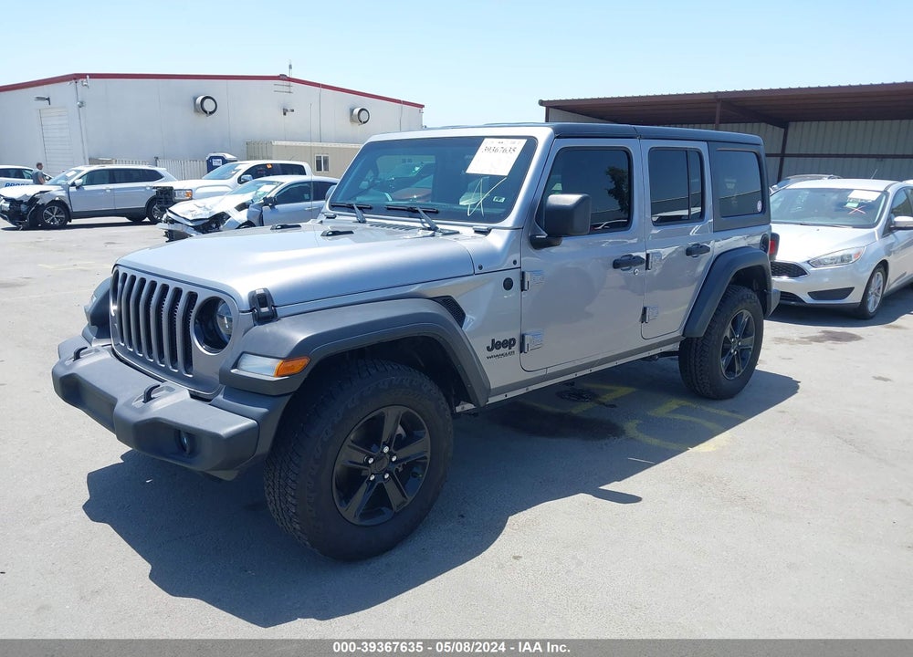 2021 JEEP WRANGLER UNLIMITED SPORT ALTITUDE 4X4 VIN: 1C4HJXDG3MW662478