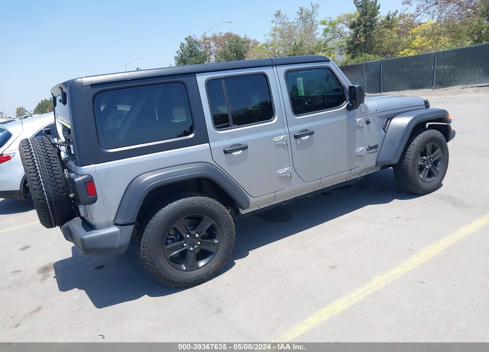 2021 JEEP WRANGLER UNLIMITED SPORT ALTITUDE 4X4 VIN: 1C4HJXDG3MW662478