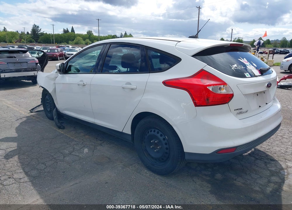 2012 FORD FOCUS SE VIN: 1FAHP3K29CL382925