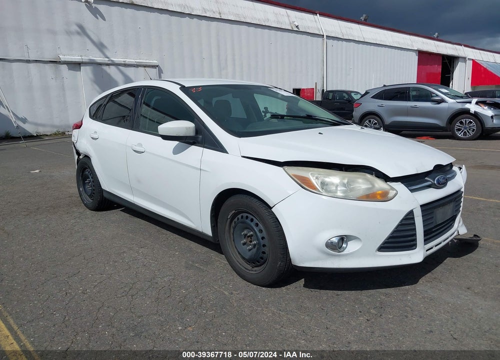 2012 FORD FOCUS SE VIN: 1FAHP3K29CL382925