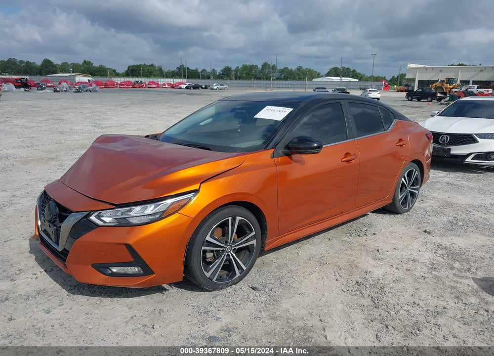 2021 NISSAN SENTRA SR XTRONIC CVT VIN: 3N1AB8DV5MY319363