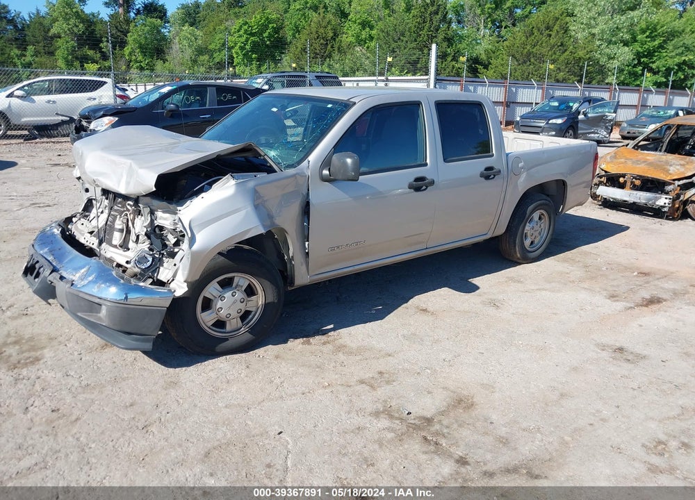 2005 GMC CANYON SLE VIN: 1GTCS136058152821
