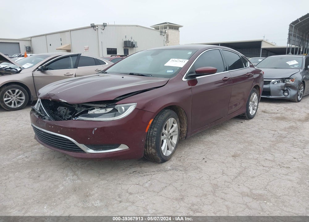 2016 CHRYSLER 200 LIMITED VIN: 1C3CCCAB0GN172231