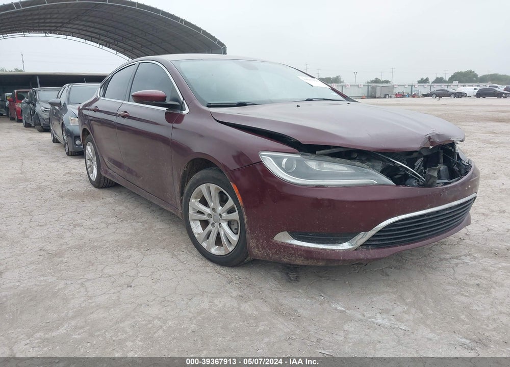 2016 CHRYSLER 200 LIMITED VIN: 1C3CCCAB0GN172231