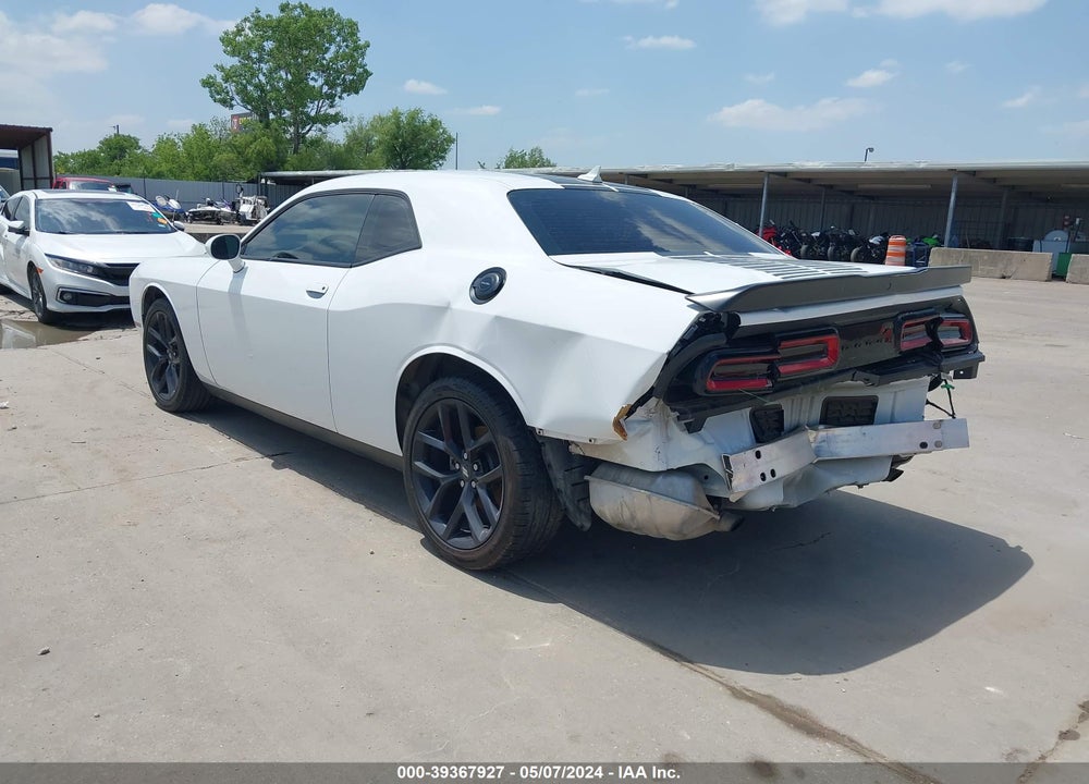 2021 DODGE CHALLENGER SXT VIN: 2C3CDZAG7MH552649