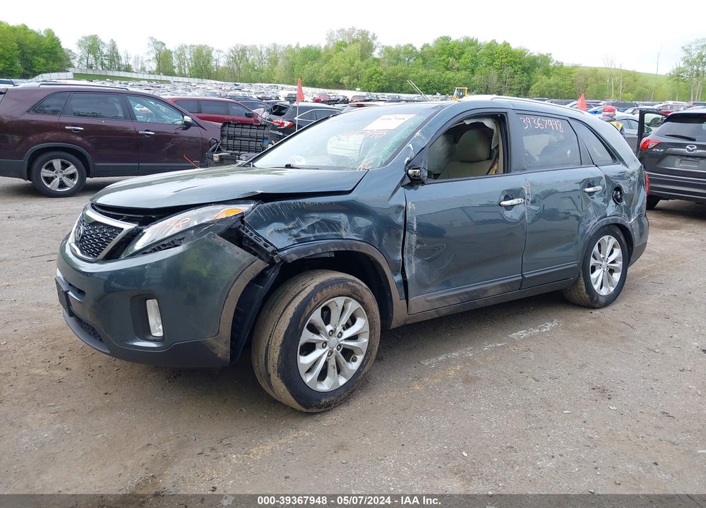 2014 KIA SORENTO EX V6 VIN: 5XYKU4A77EG536073