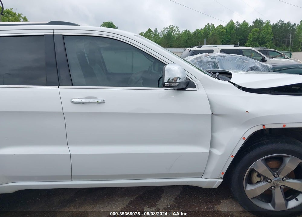 2014 JEEP GRAND CHEROKEE VIN: 1C4RJECG0EC542957