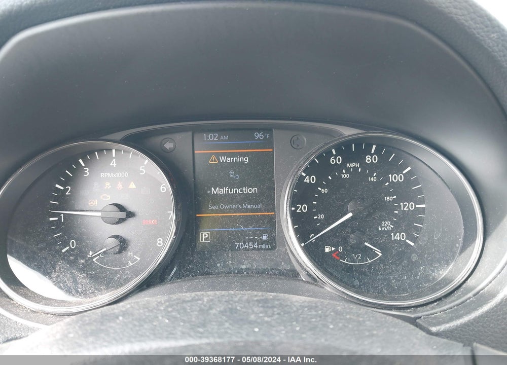 2019 NISSAN ROGUE SV VIN: KNMAT2MV7KP518050