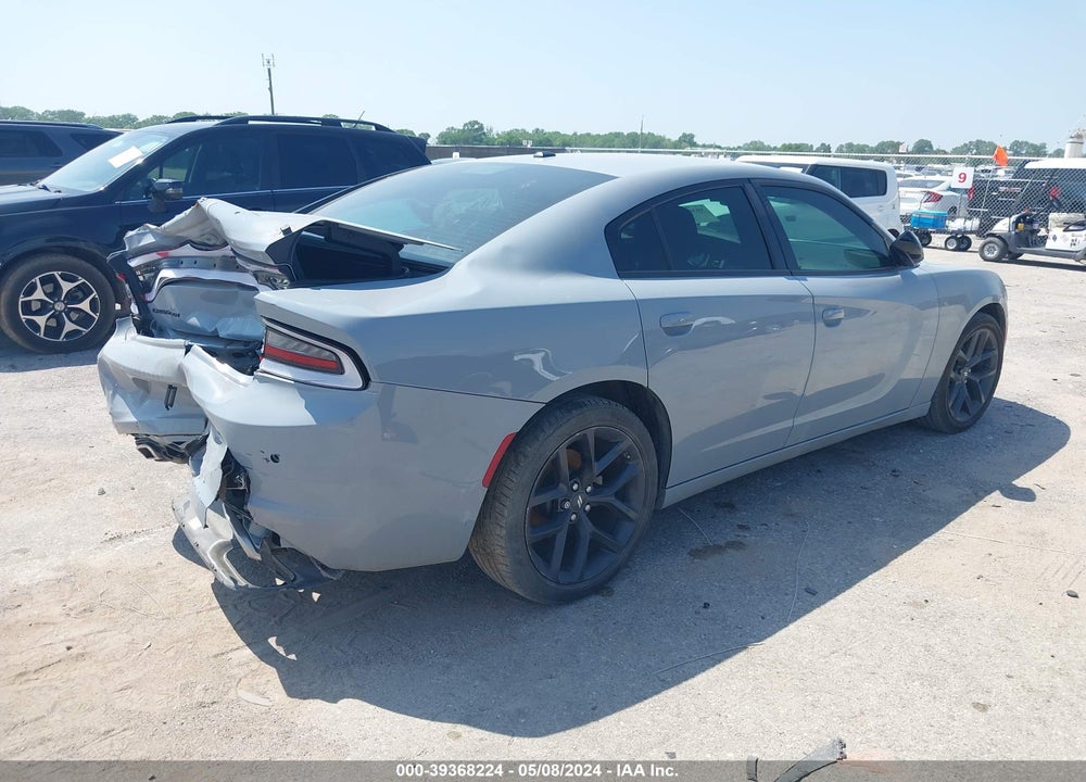2022 DODGE CHARGER SXT RWD VIN: 2C3CDXBG3NH114618