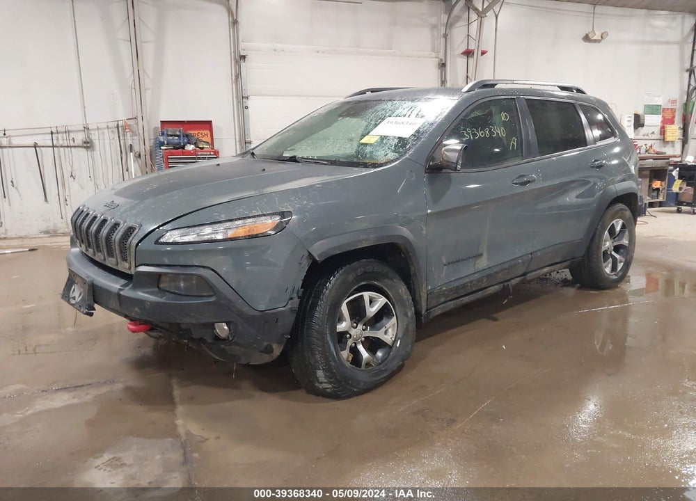 2014 JEEP CHEROKEE TRAILHAWK VIN: 1C4PJMBS7EW134543