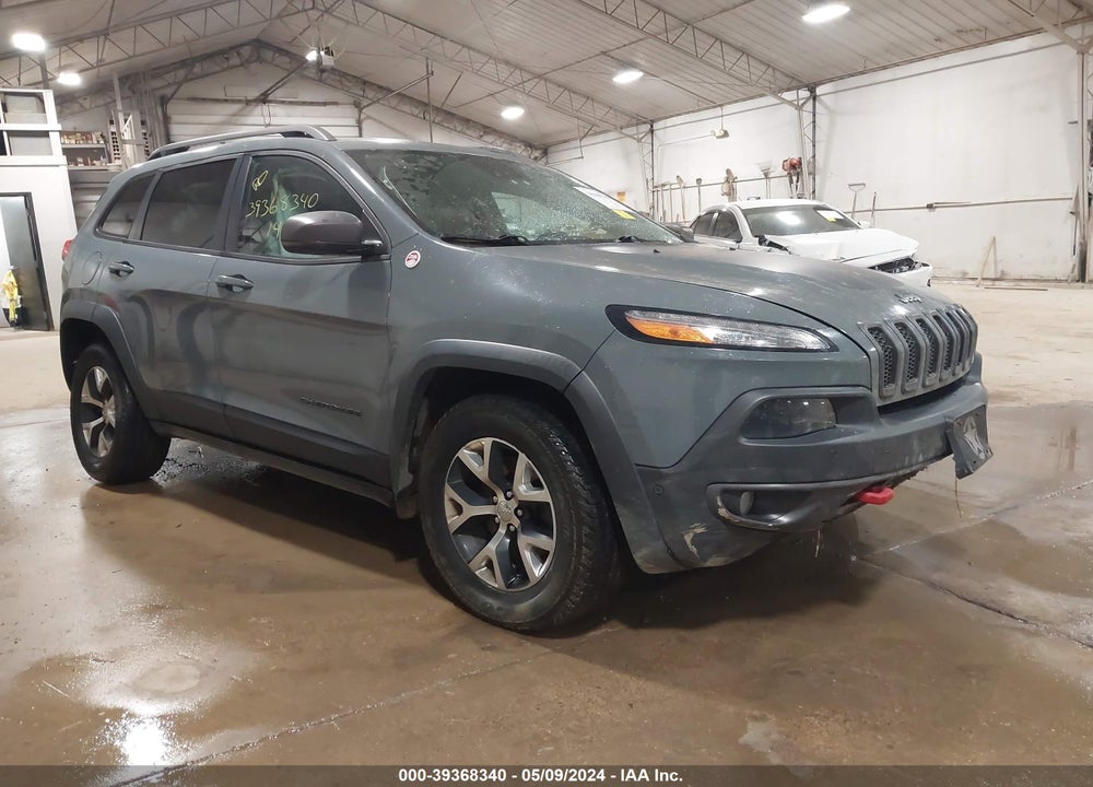 2014 JEEP CHEROKEE TRAILHAWK VIN: 1C4PJMBS7EW134543