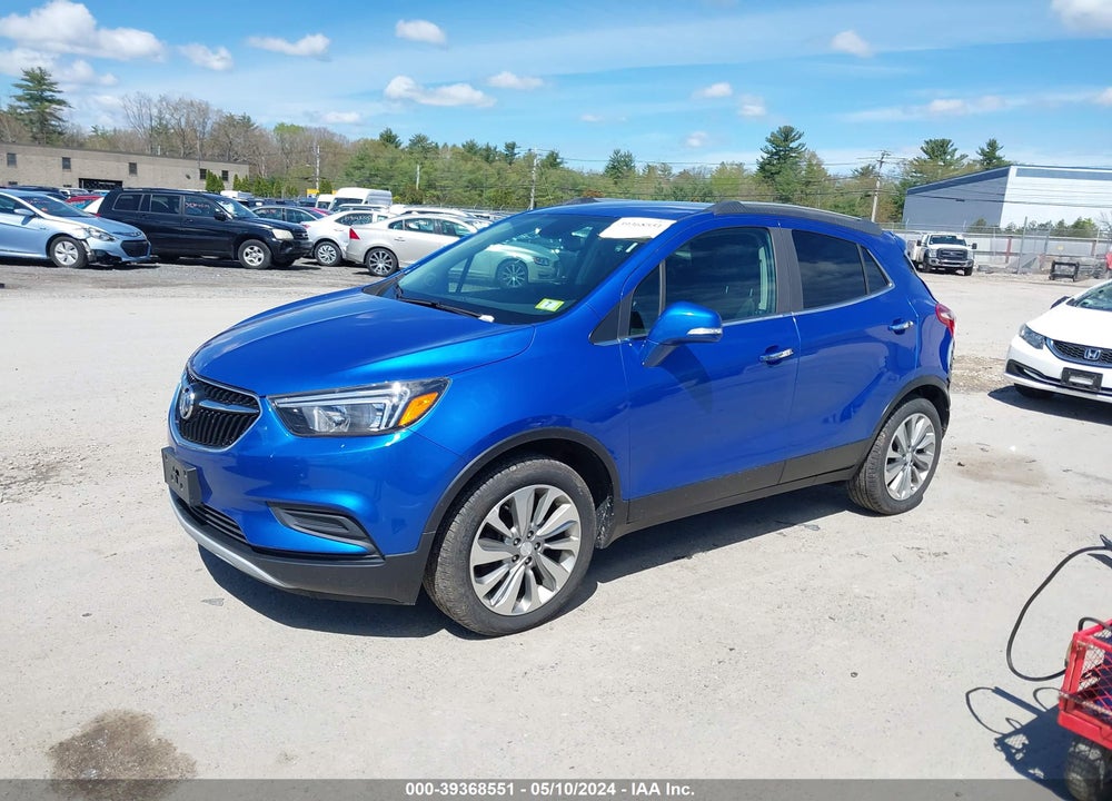 2017 BUICK ENCORE PREFERRED VIN: KL4CJASB2HB123209