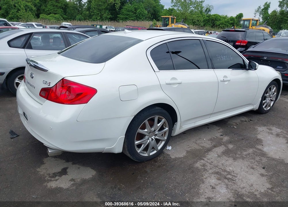 2012 INFINITI G37X VIN: JN1CV6AR1CM677640