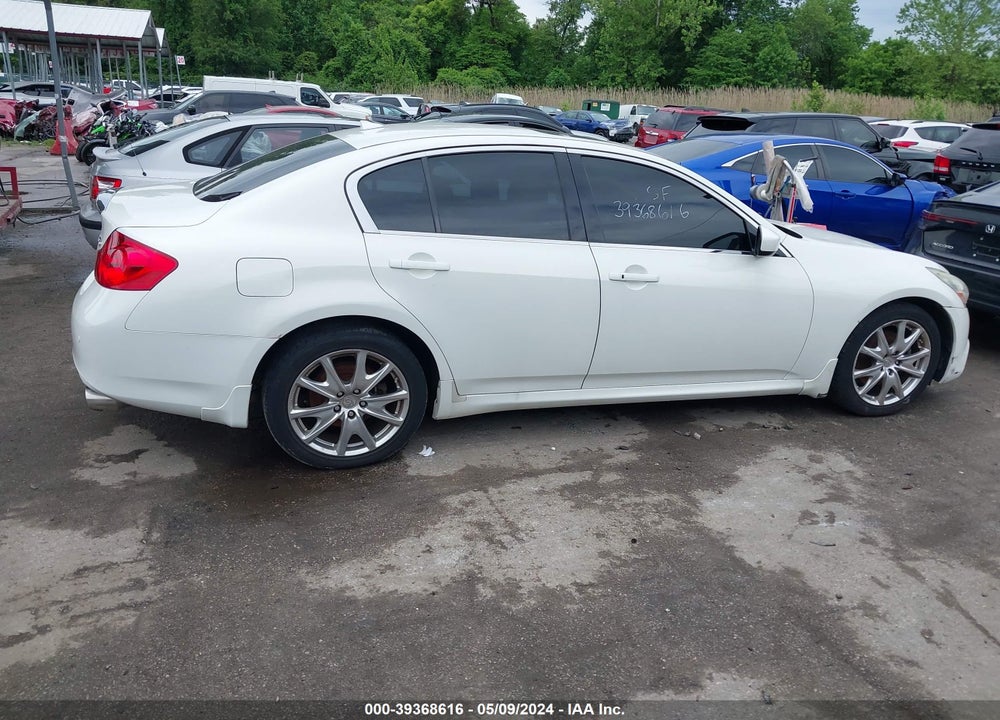 2012 INFINITI G37X VIN: JN1CV6AR1CM677640