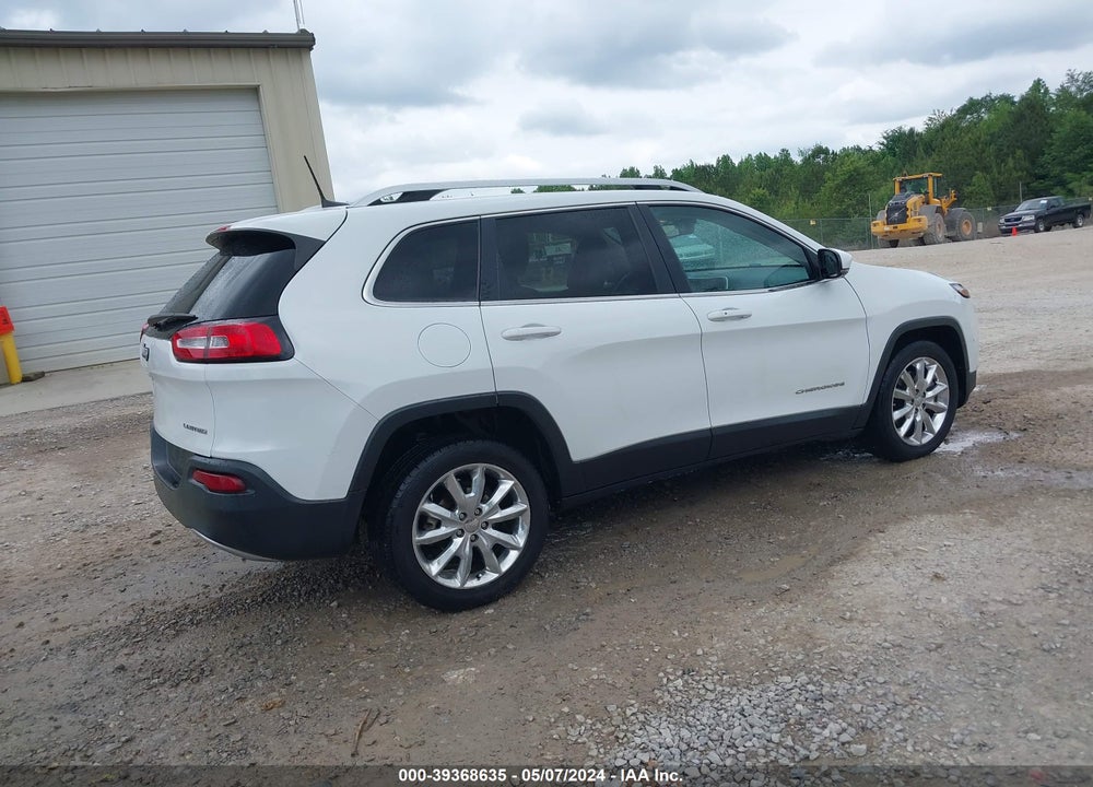 2016 CHEROKEE JEEP  LIMITED VIN: 1C4PJLDB1GW164678