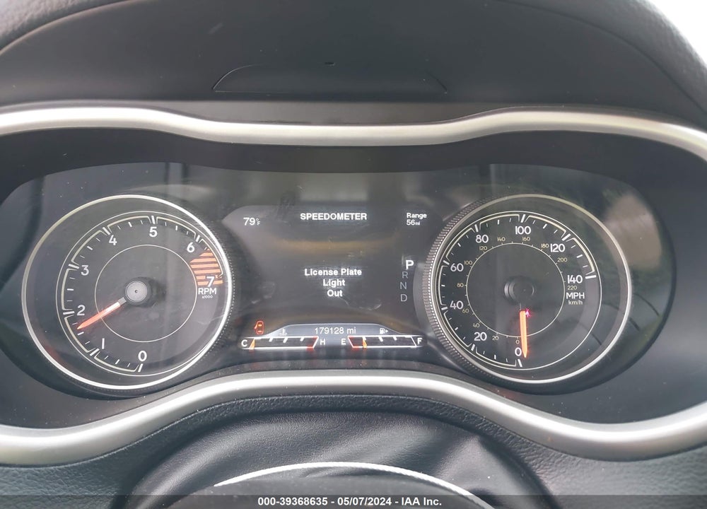 2016 CHEROKEE JEEP  LIMITED VIN: 1C4PJLDB1GW164678