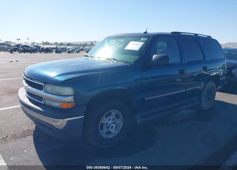 2005 CHEVROLET TAHOE LS VIN: 1GNEC13V55R119134