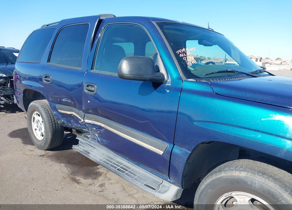 2005 CHEVROLET TAHOE LS VIN: 1GNEC13V55R119134