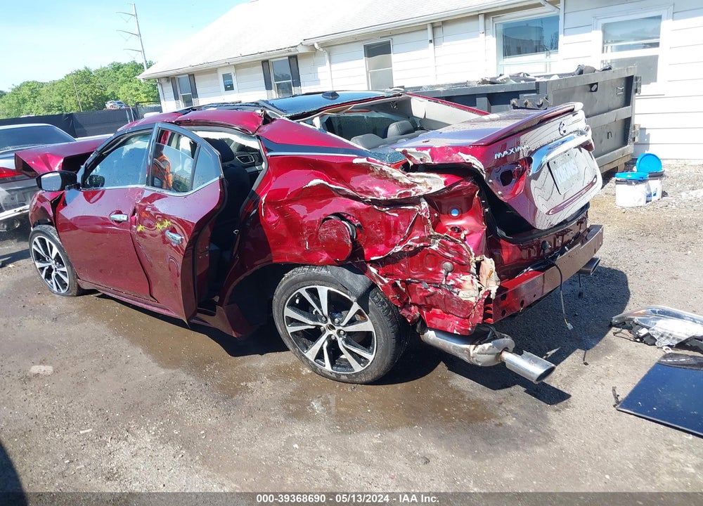 2018 NISSAN MAXIMA VIN: 1N4AA6AP2JC390122