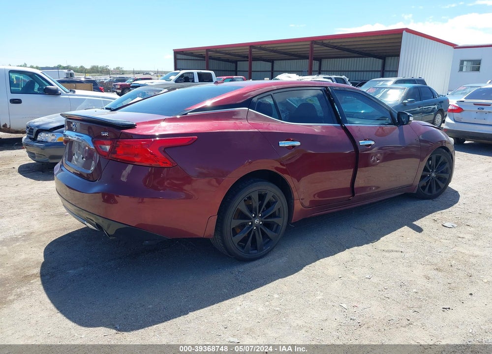 2017 NISSAN MAXIMA 3.5 SR VIN: 1N4AA6AP0HC412984