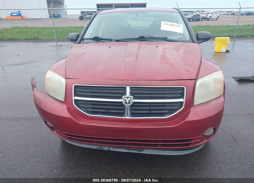 2009 DODGE CALIBER R/T VIN: 1B3HB78B99D223754