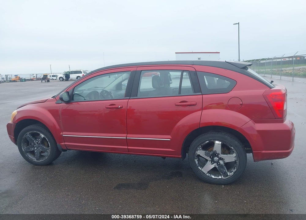 2009 DODGE CALIBER R/T VIN: 1B3HB78B99D223754