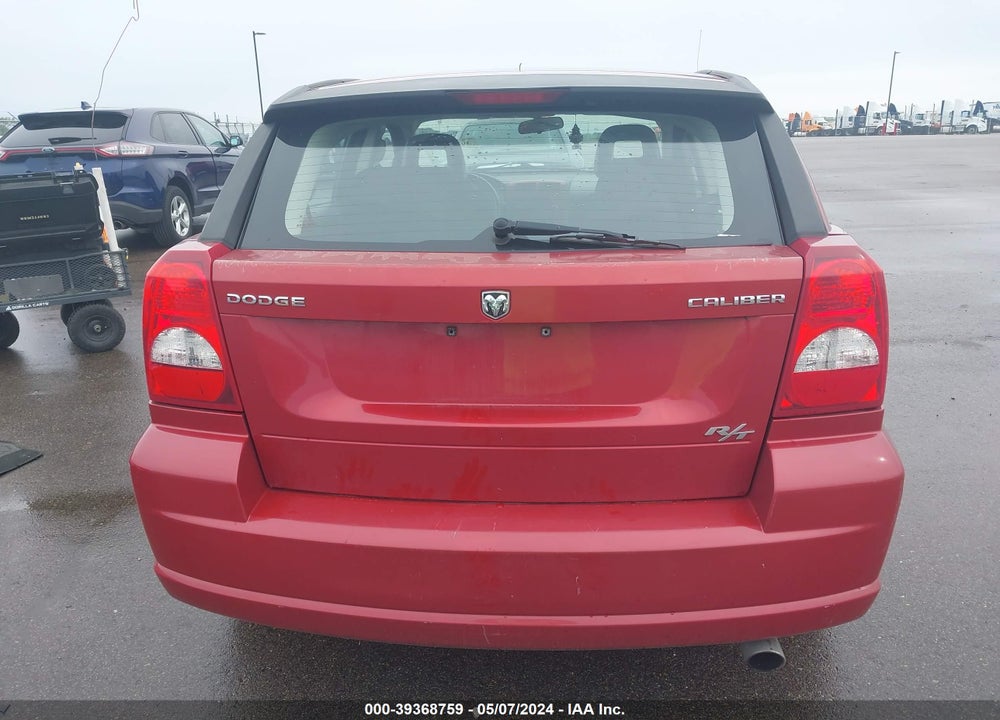 2009 DODGE CALIBER R/T VIN: 1B3HB78B99D223754