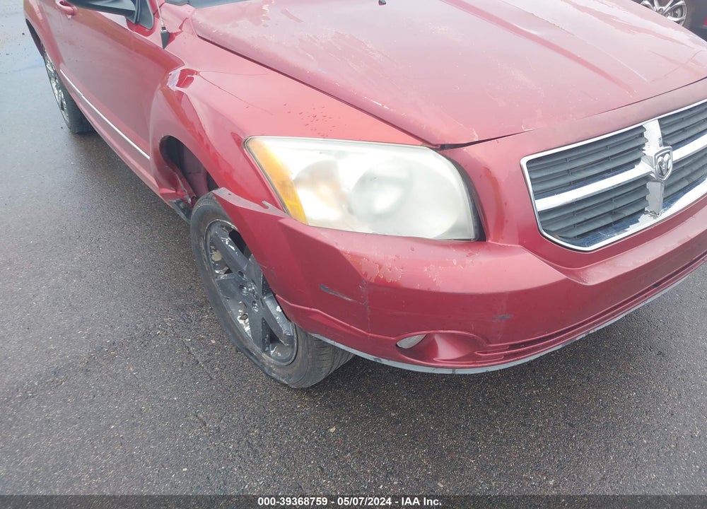 2009 DODGE CALIBER R/T VIN: 1B3HB78B99D223754