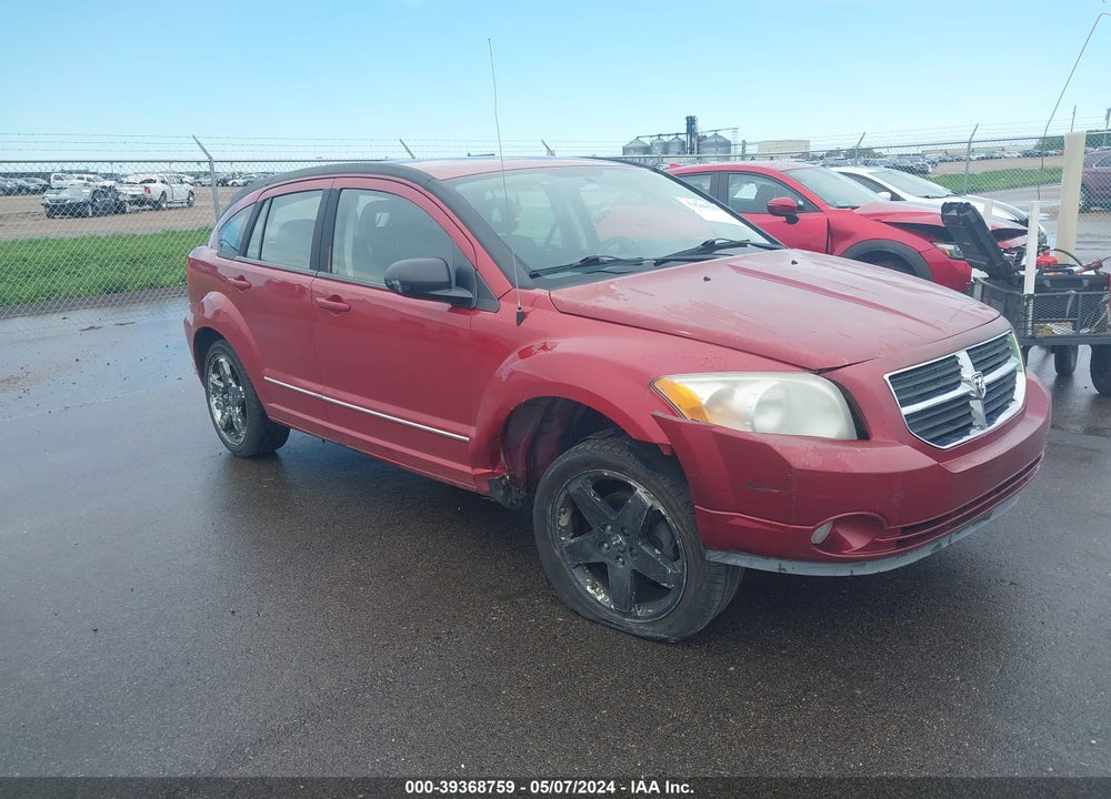 2009 DODGE CALIBER R/T VIN: 1B3HB78B99D223754
