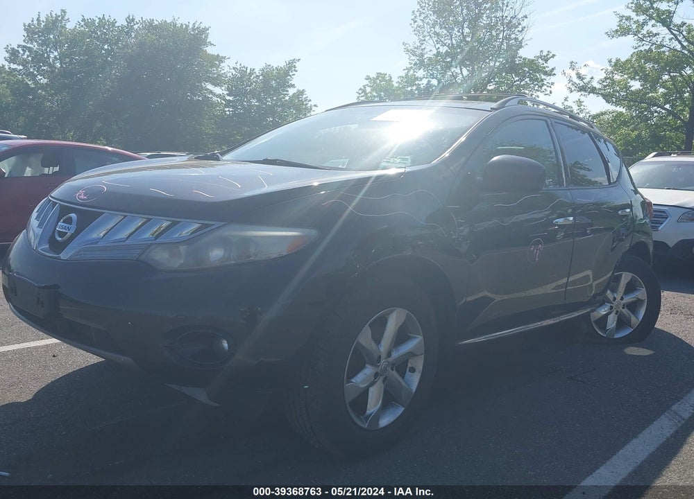 2010 NISSAN MURANO SL VIN: JN8AZ1MW0AW124738