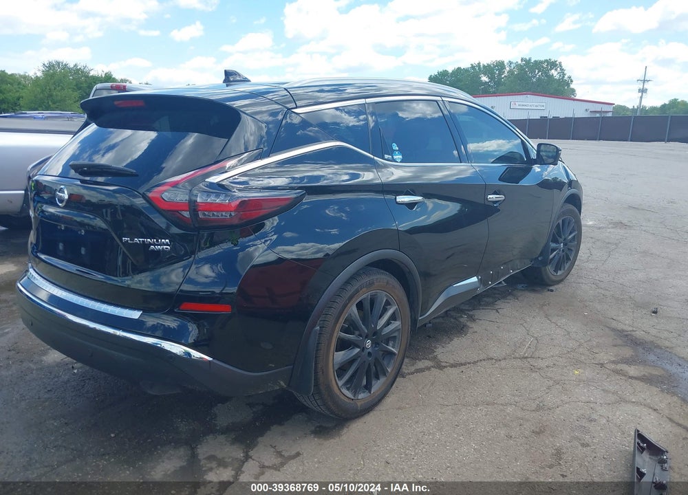 2020 NISSAN MURANO PLATINUM INTELLIGENT AWD VIN: 5N1AZ2DS0LN174140