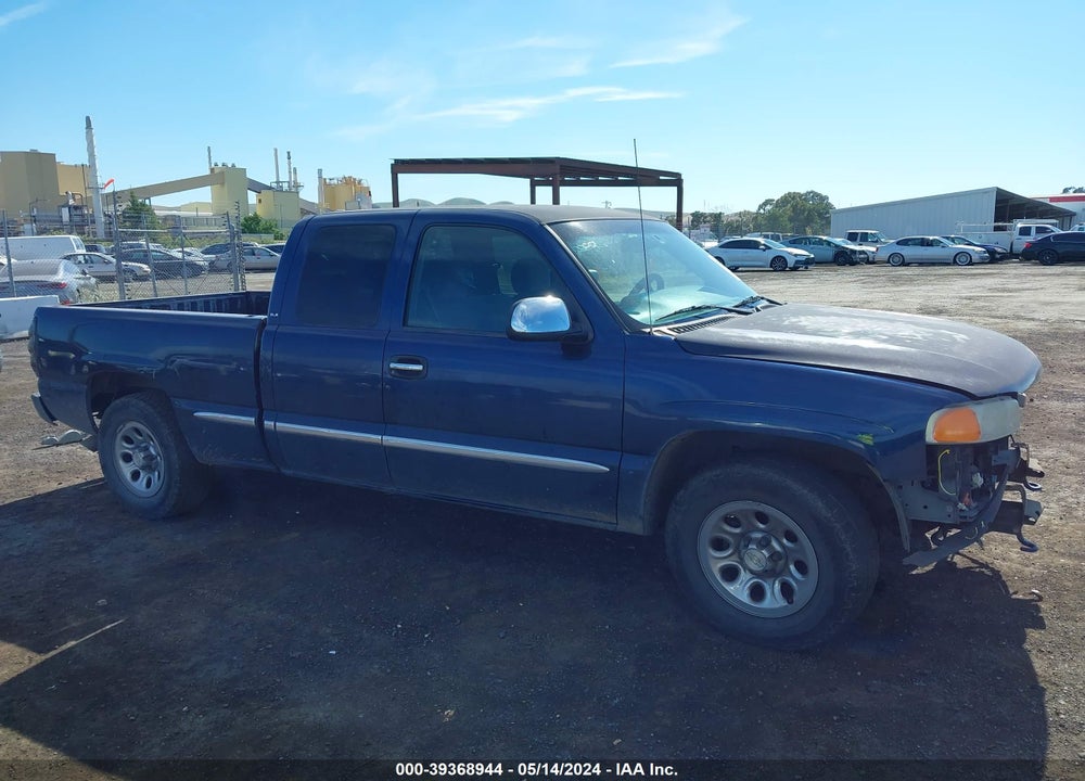 2001 GMC SIERRA 1500 SLE VIN: 1GTEC19V41Z169727
