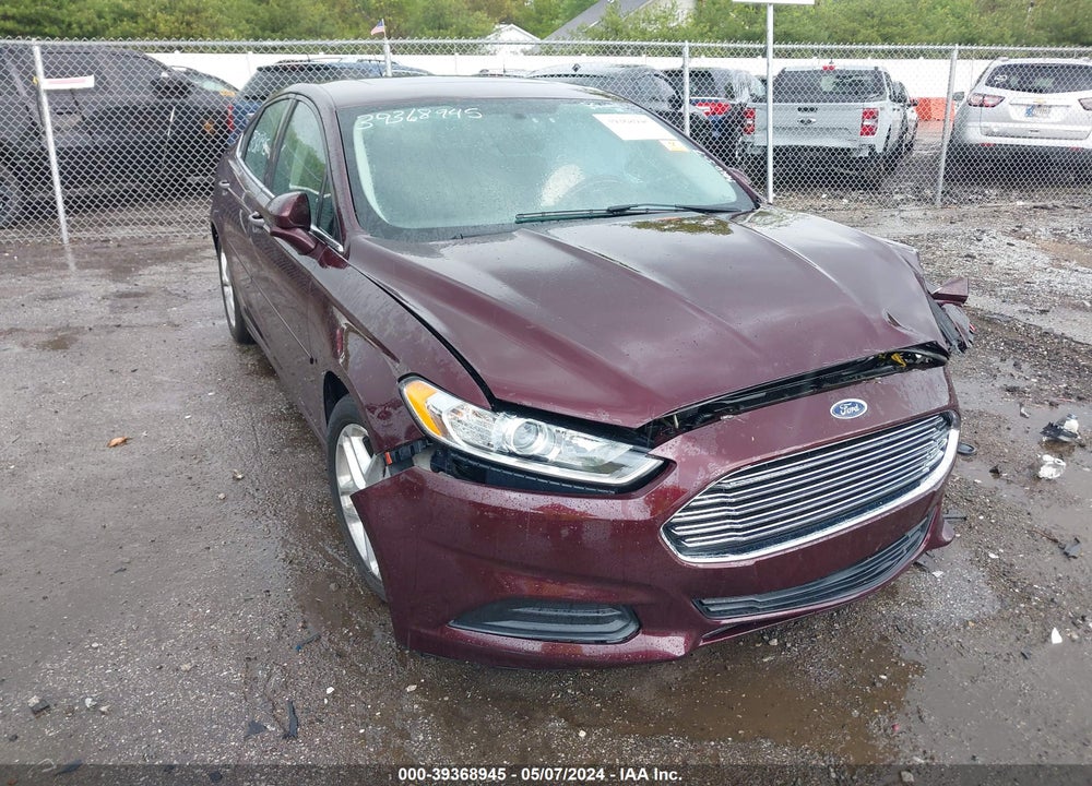 2013 FORD FUSION SE VIN: 3FA6P0H73DR383192