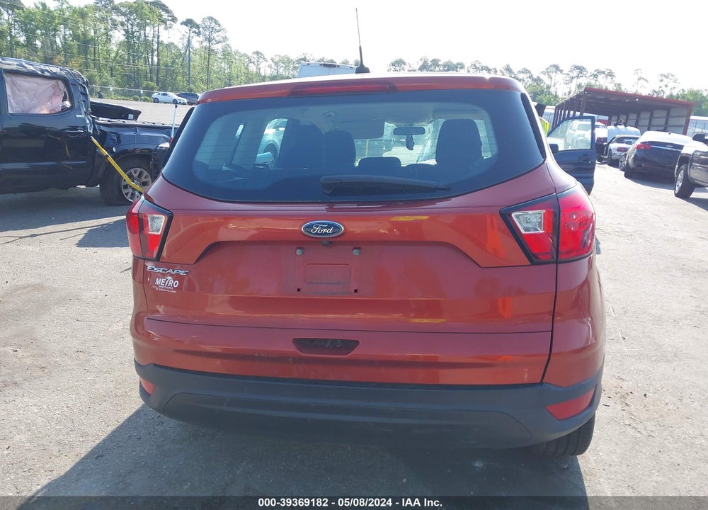 2019 FORD ESCAPE S VIN: 1FMCU0F75KUB90374