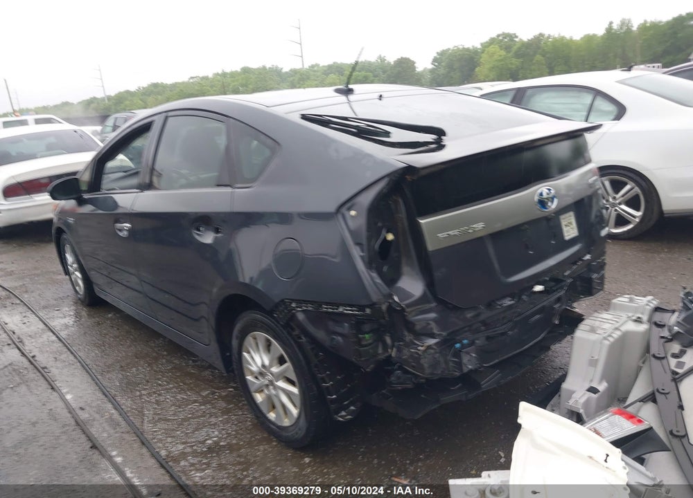 2012 TOYOTA PRIUS PLUG-IN ADVANCED VIN: JTDKN3DP9C3009642