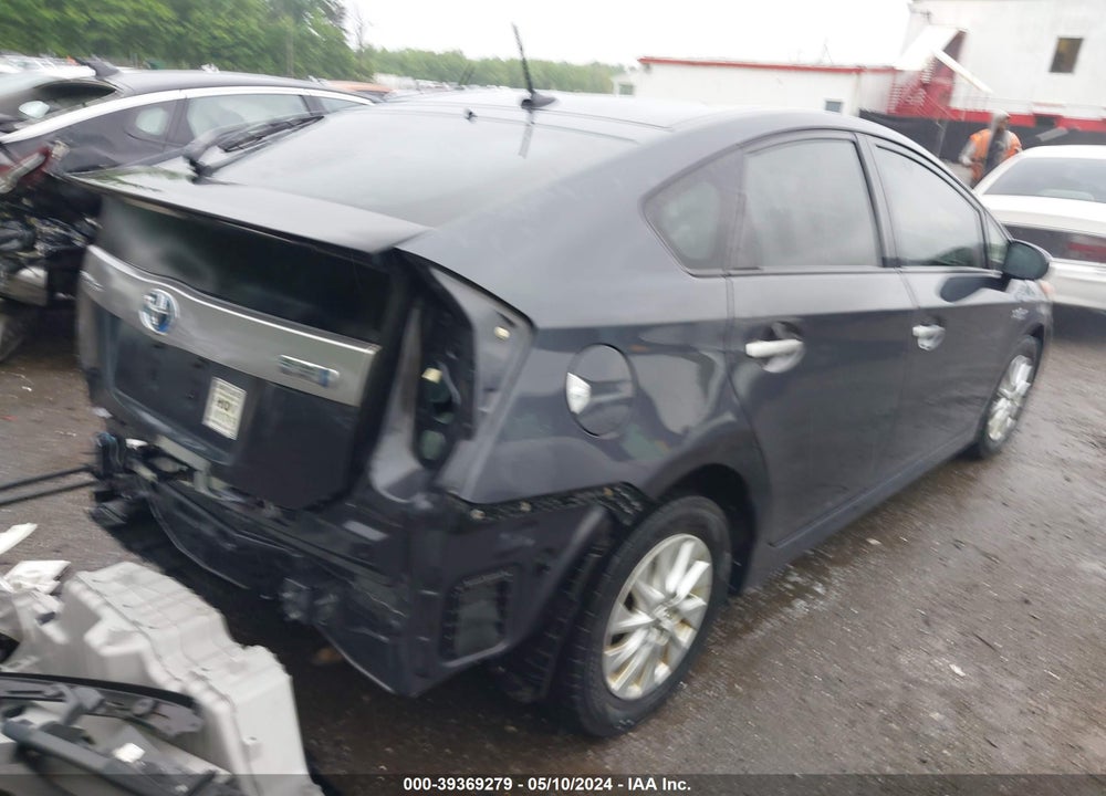 2012 TOYOTA PRIUS PLUG-IN ADVANCED VIN: JTDKN3DP9C3009642
