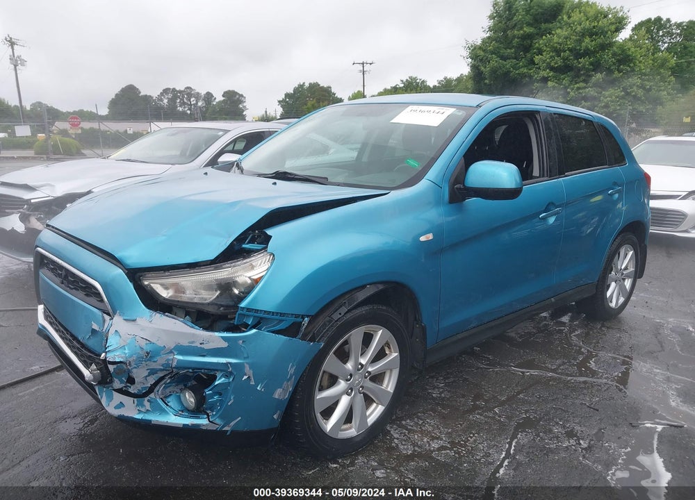 2014 MITSUBISHI OUTLANDER SPORT ES VIN: 4A4AP3AU1EE026970