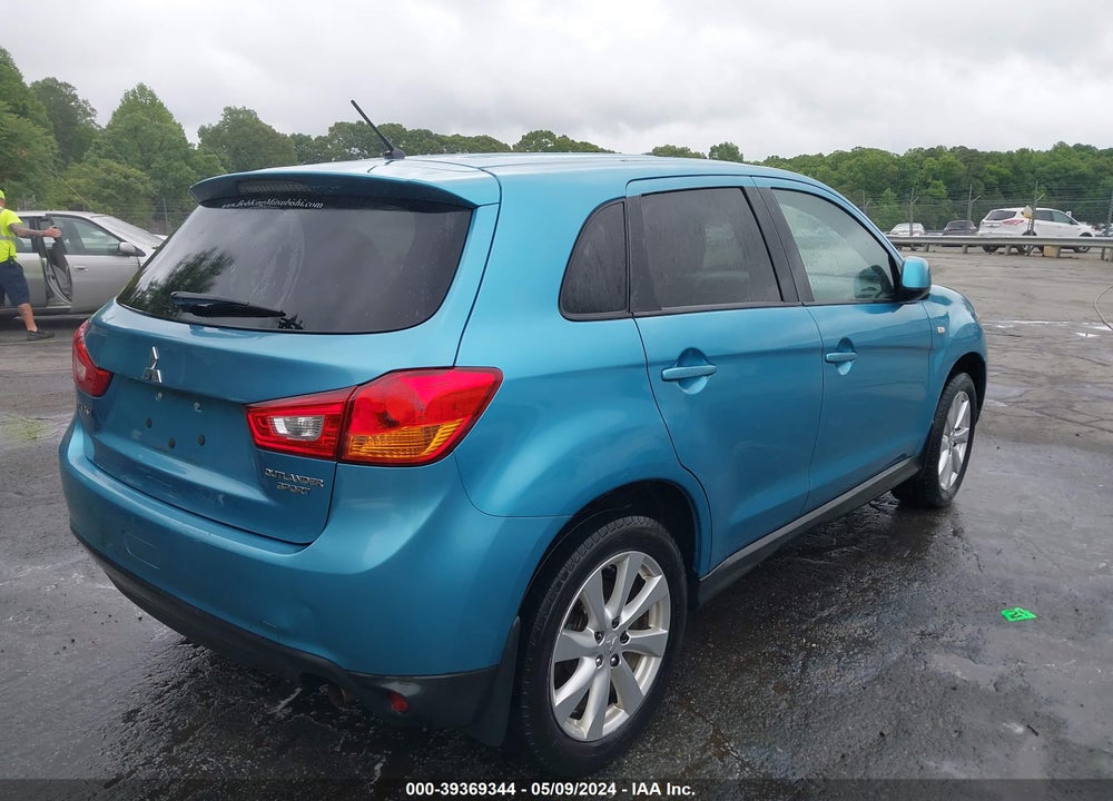 2014 MITSUBISHI OUTLANDER SPORT ES VIN: 4A4AP3AU1EE026970