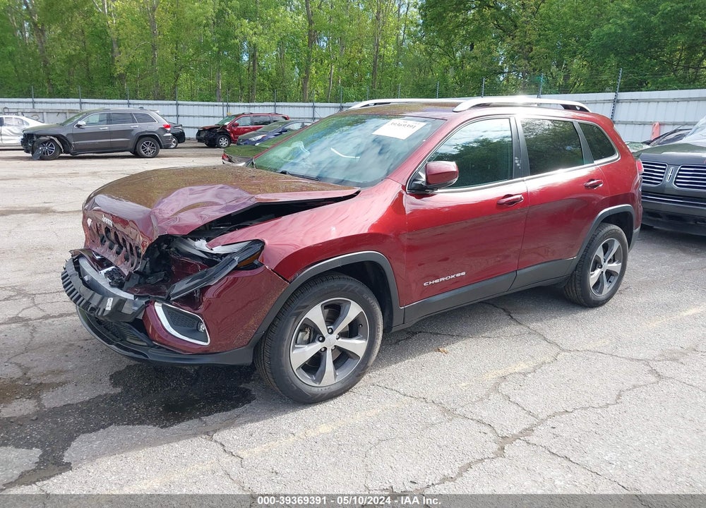 2019 JEEP CHEROKEE LIMITED 4X4 VIN: 1C4PJMDX6KD334572