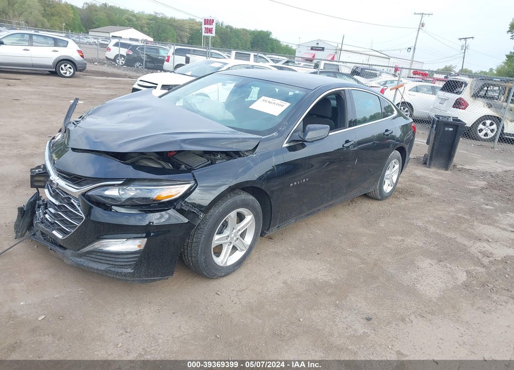 2021 CHEVROLET MALIBU FWD LS VIN: 1G1ZB5ST2MF048570