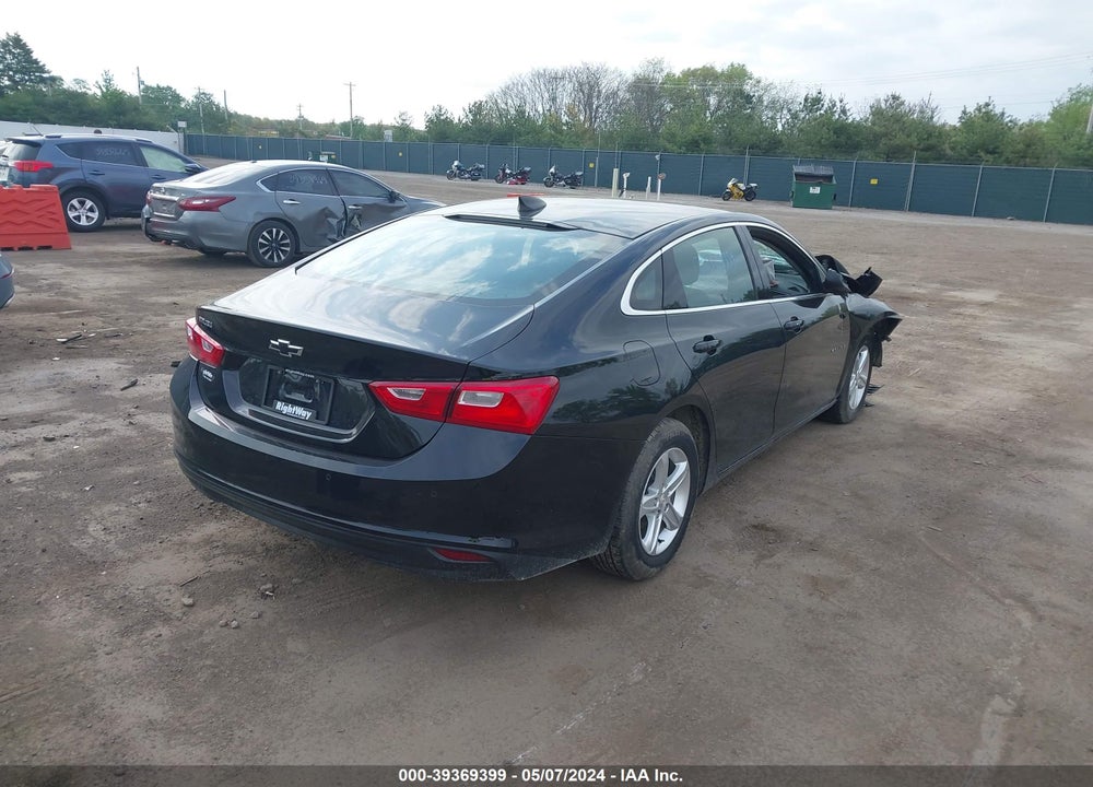 2021 CHEVROLET MALIBU FWD LS VIN: 1G1ZB5ST2MF048570