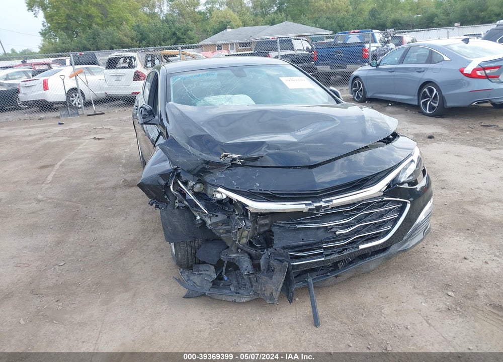 2021 CHEVROLET MALIBU FWD LS VIN: 1G1ZB5ST2MF048570