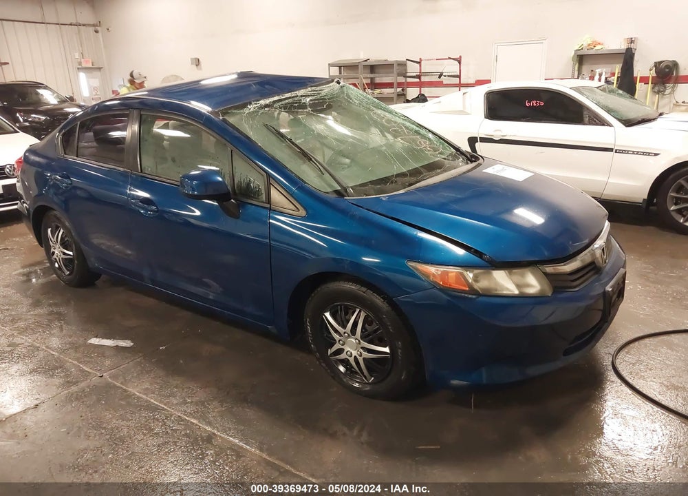 2012 HONDA CIVIC LX VIN: 2HGFB2F55CH549990