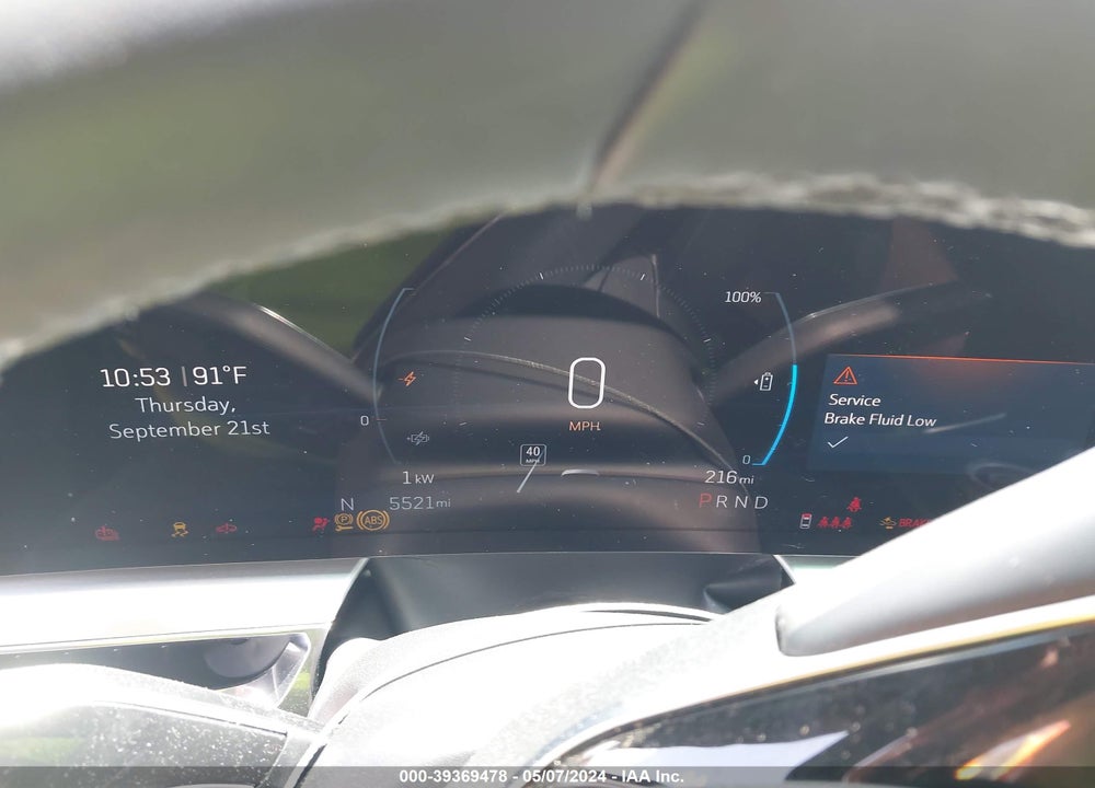 2024 CADILLAC LYRIQ SPORT W/1SF VIN: 1GYKPTRK4RZ114340