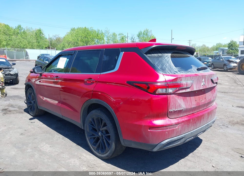 2022 MITSUBISHI OUTLANDER BLACK EDITION S-AWC/SE 2.5 S-AWC/SE LAUNCH EDITION S-AWC VIN: JA4J4UA86NZ055022