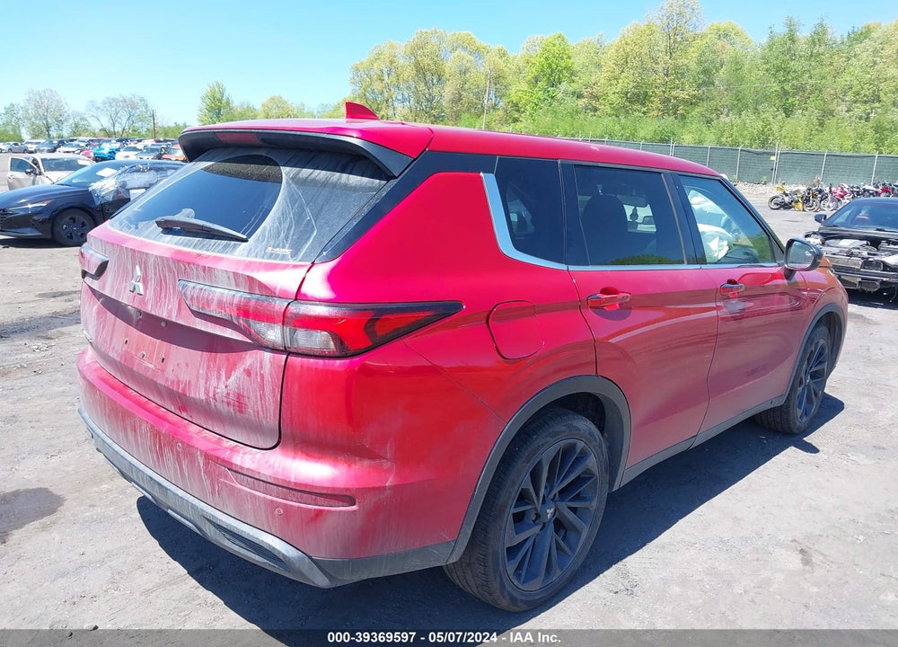 2022 MITSUBISHI OUTLANDER BLACK EDITION S-AWC/SE 2.5 S-AWC/SE LAUNCH EDITION S-AWC VIN: JA4J4UA86NZ055022