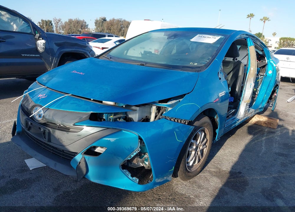 2021 TOYOTA PRIUS PRIME XLE VIN: JTDKAMFP5M3175530