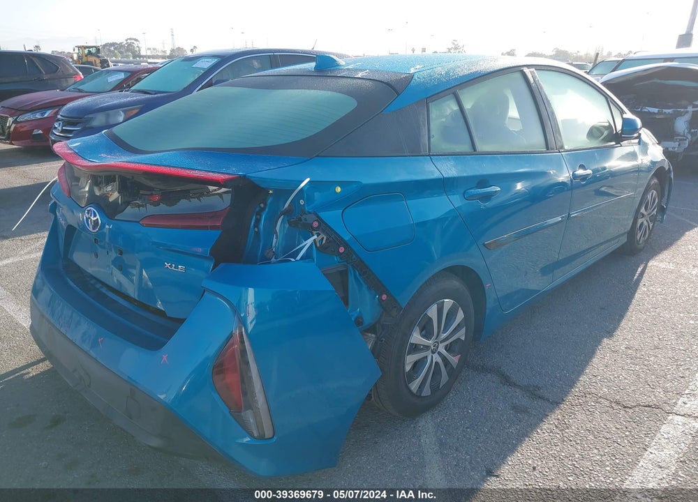 2021 TOYOTA PRIUS PRIME XLE VIN: JTDKAMFP5M3175530